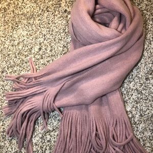 Free people blush pink blanket scarf